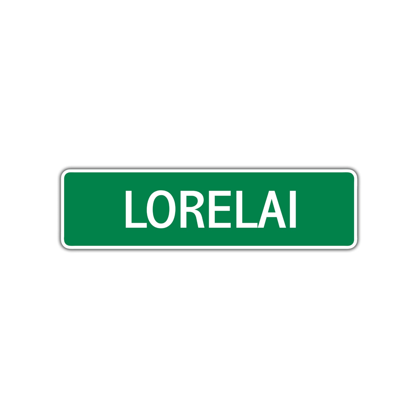 Lorelai Street Sign Plate