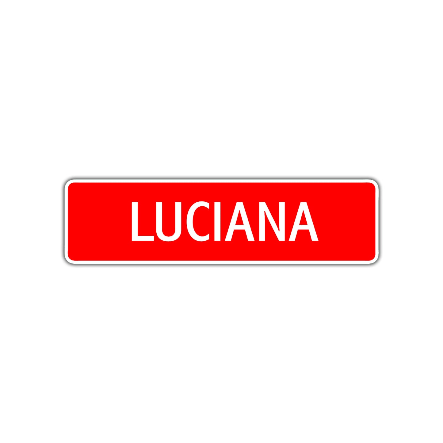 Luciana Street Sign