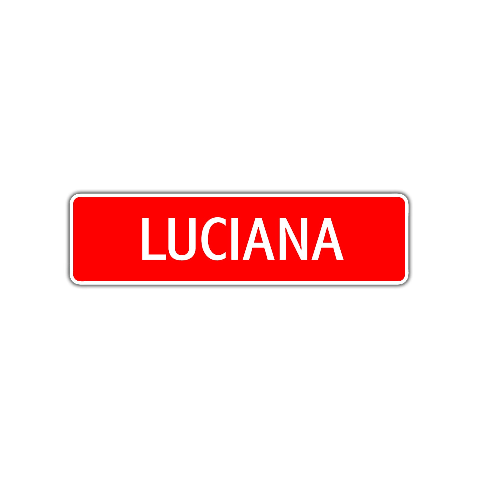 Luciana Street Sign