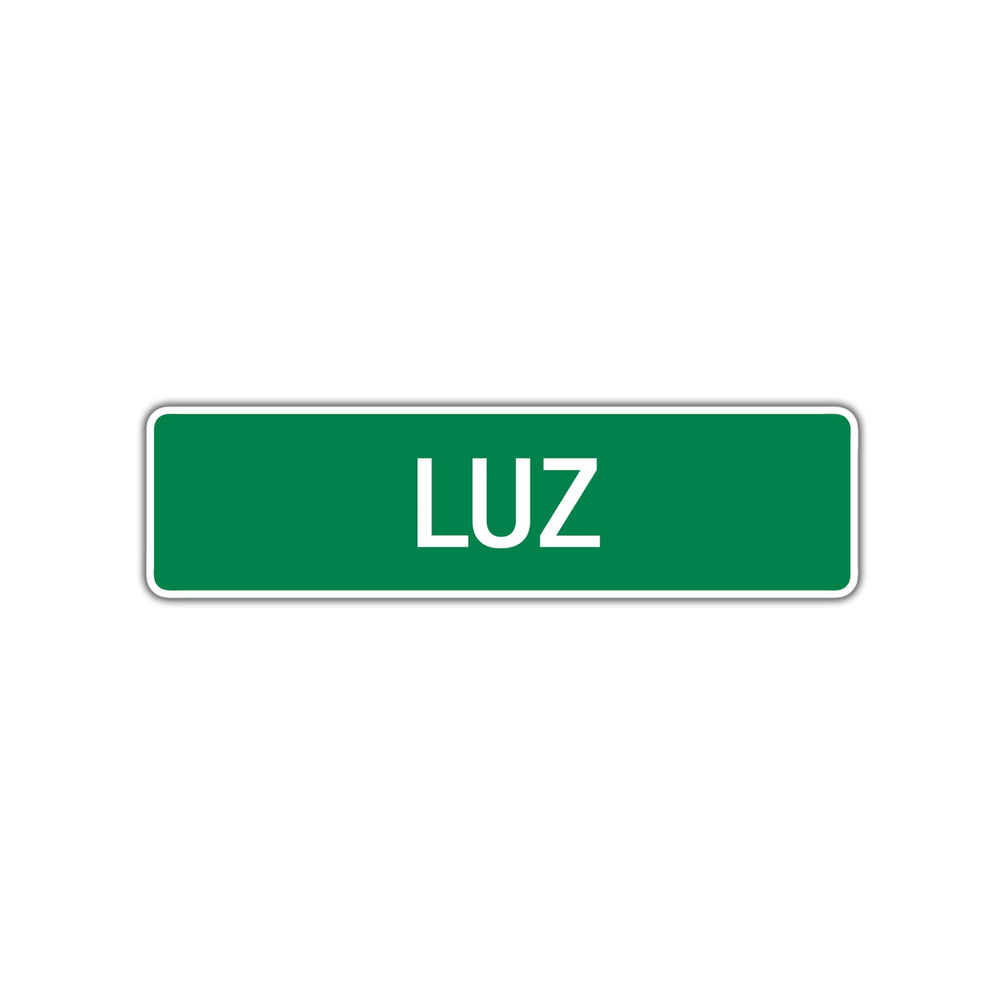 Luz Street Sign
