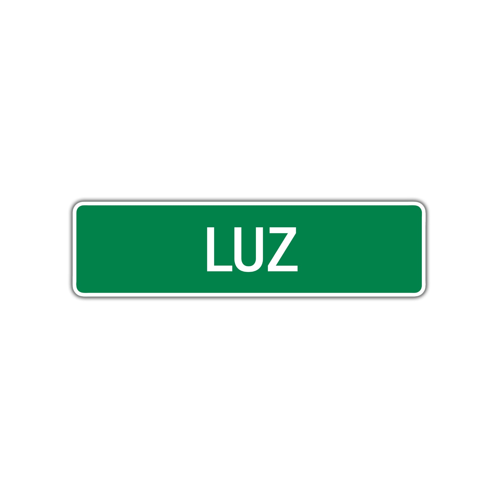 Luz Street Sign