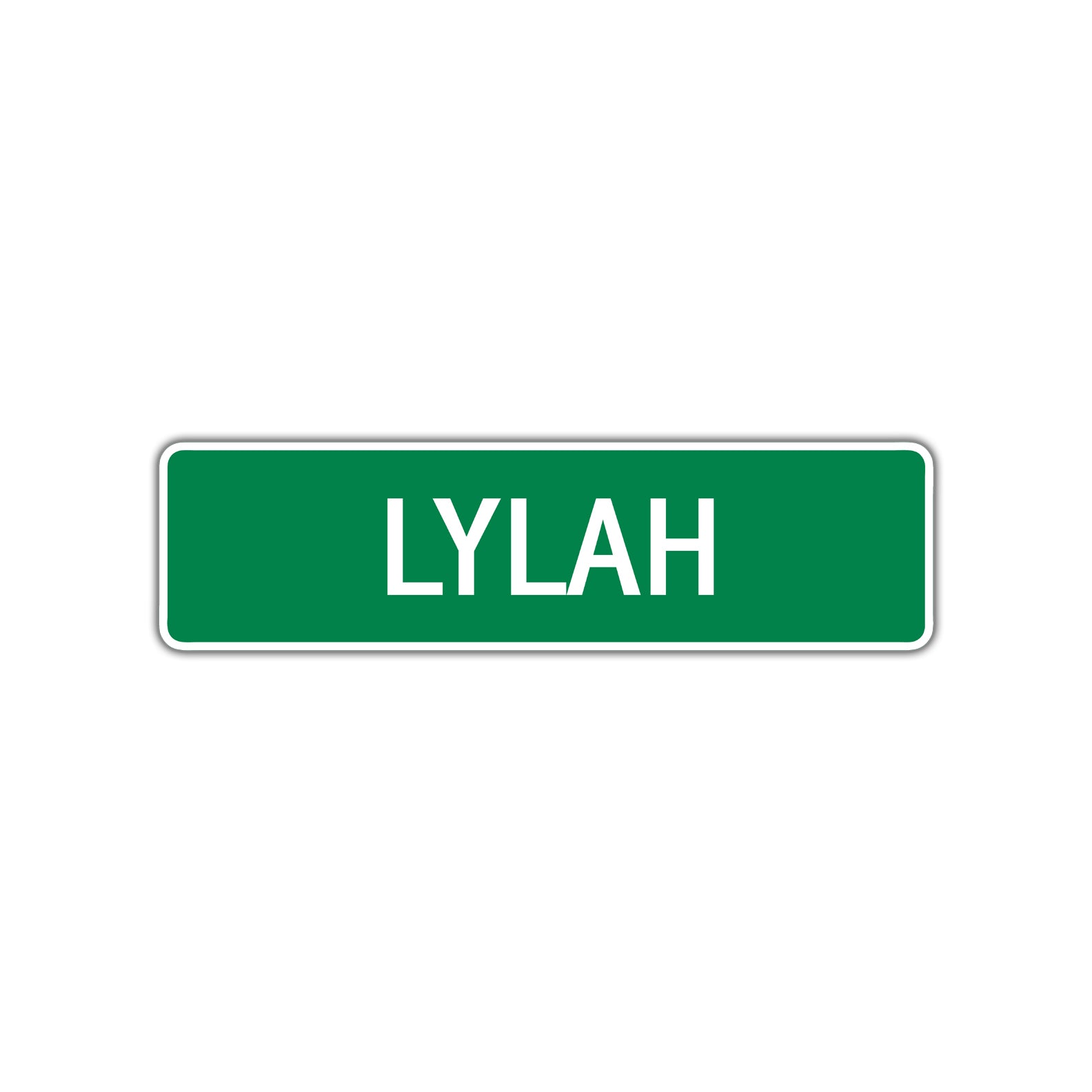 Lylah Street Sign 