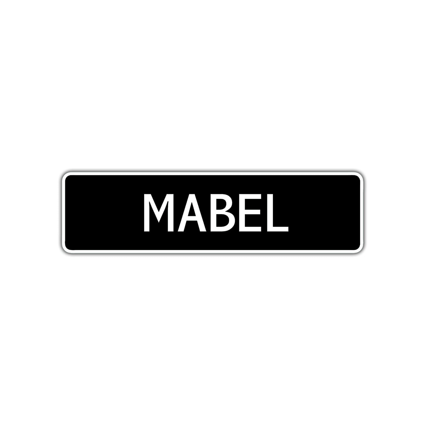 Mabel Street Metal Sign