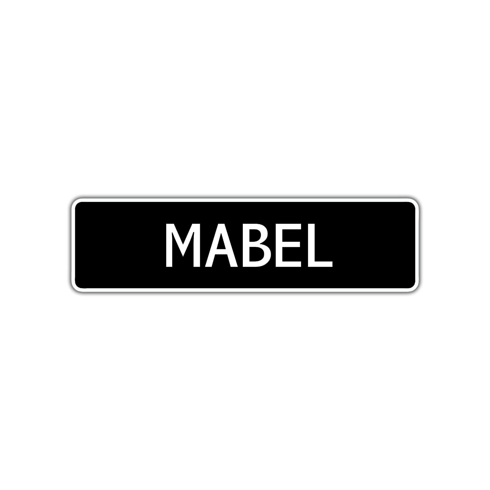 Mabel Street Metal Sign