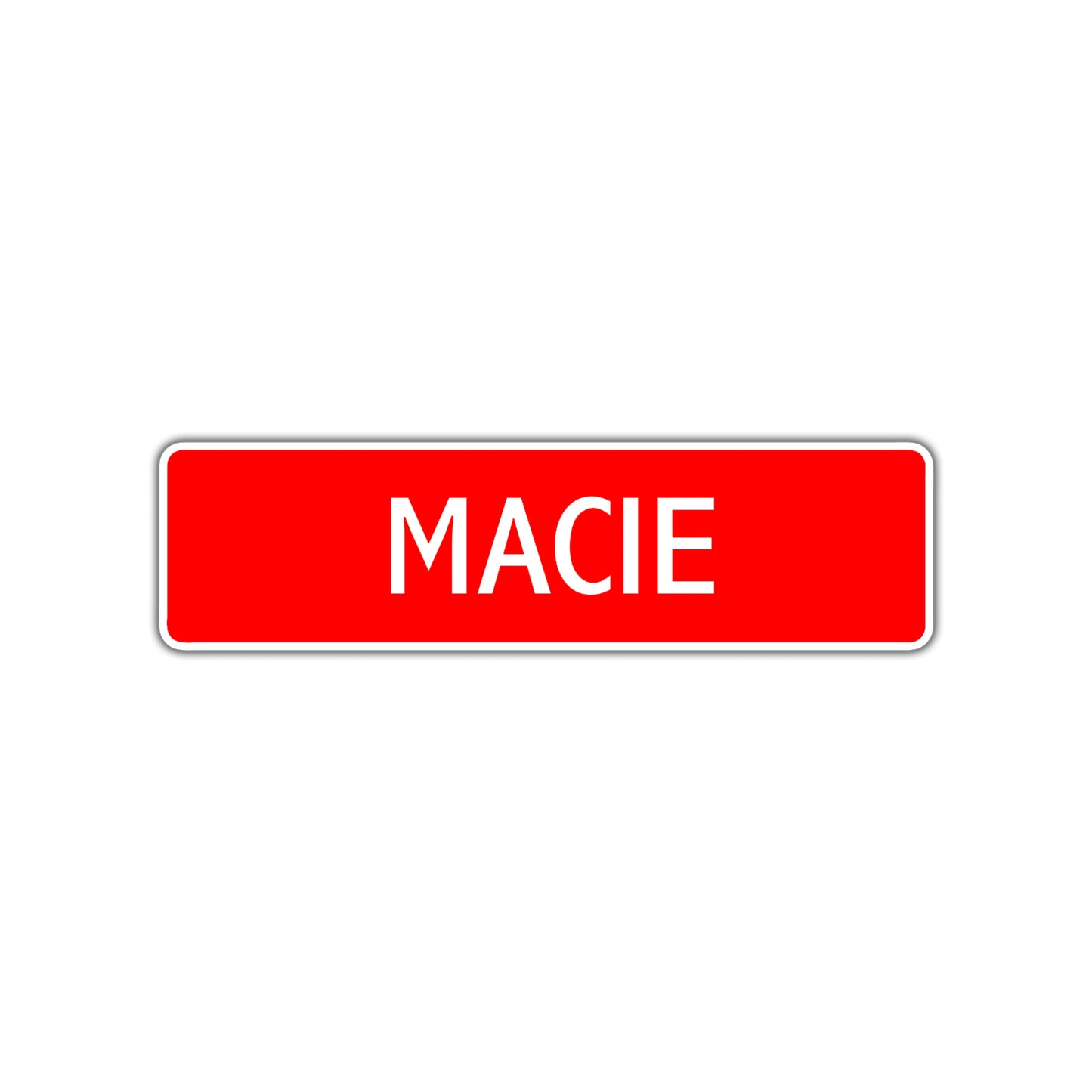 Macie Street Sign