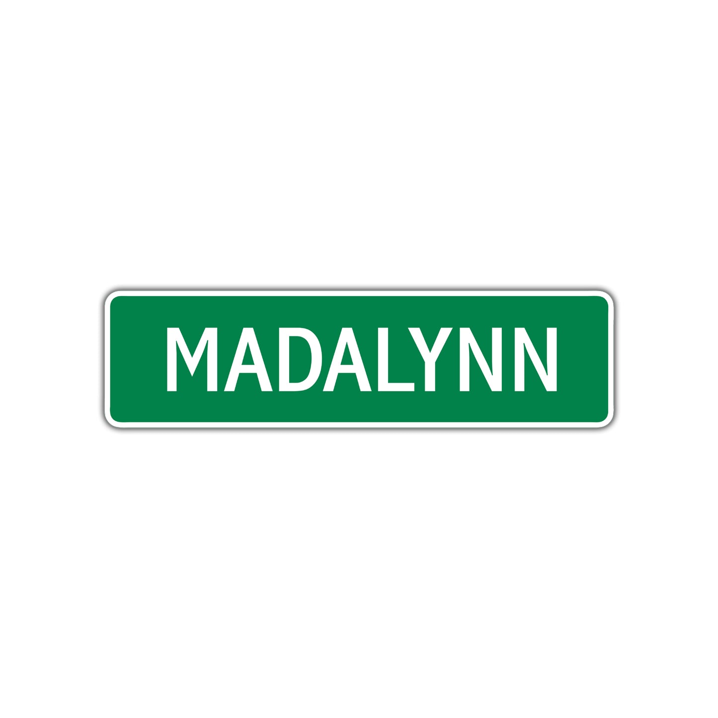 Madalynn Street Sign