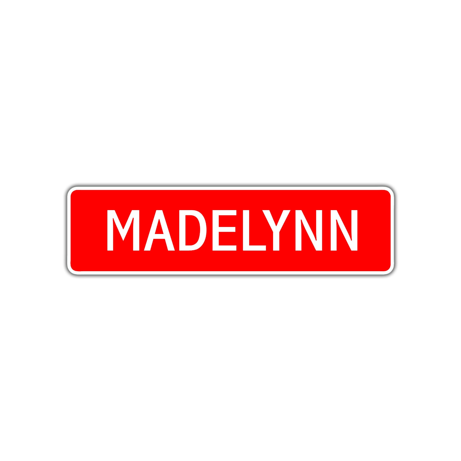 Madelynn Street Sign