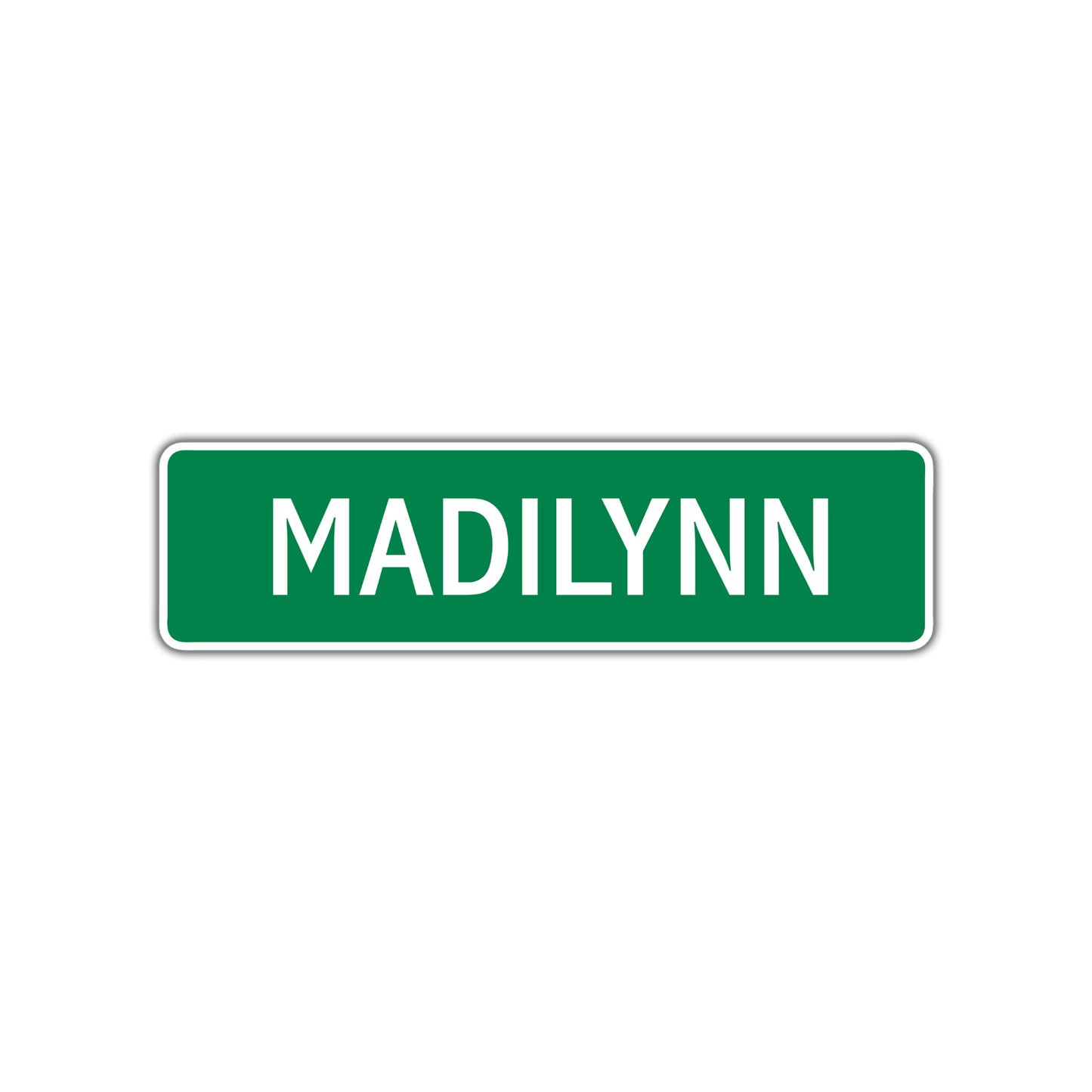 Madilynn Street Metal Sign 