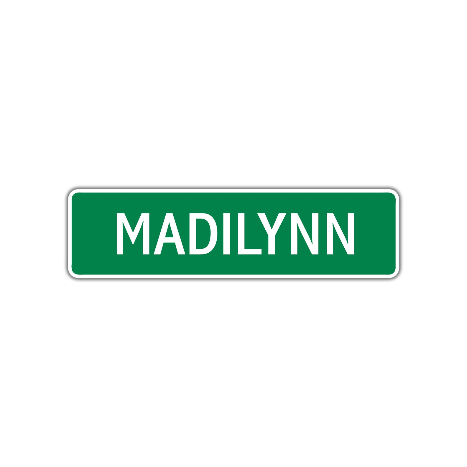 Madilynn Street Metal Sign 