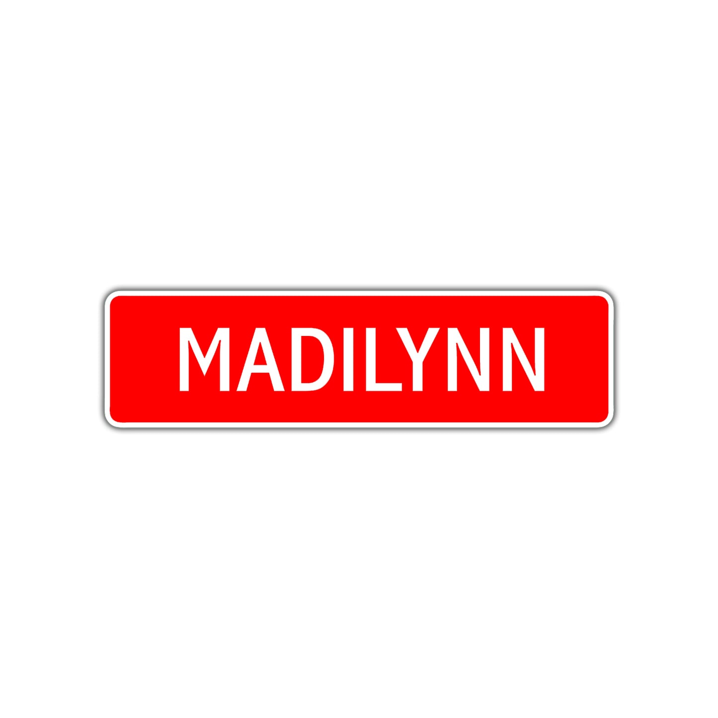 Madilynn Street Sign