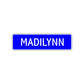 Madilynn Street Sign Plate