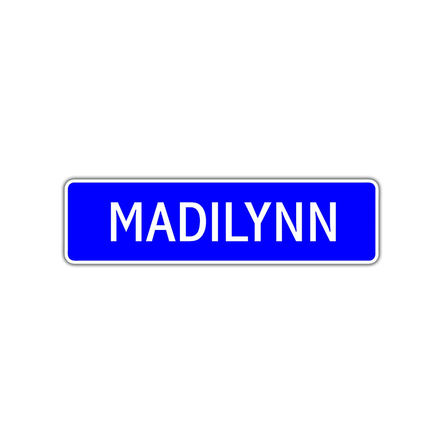 Madilynn Street Sign Plate