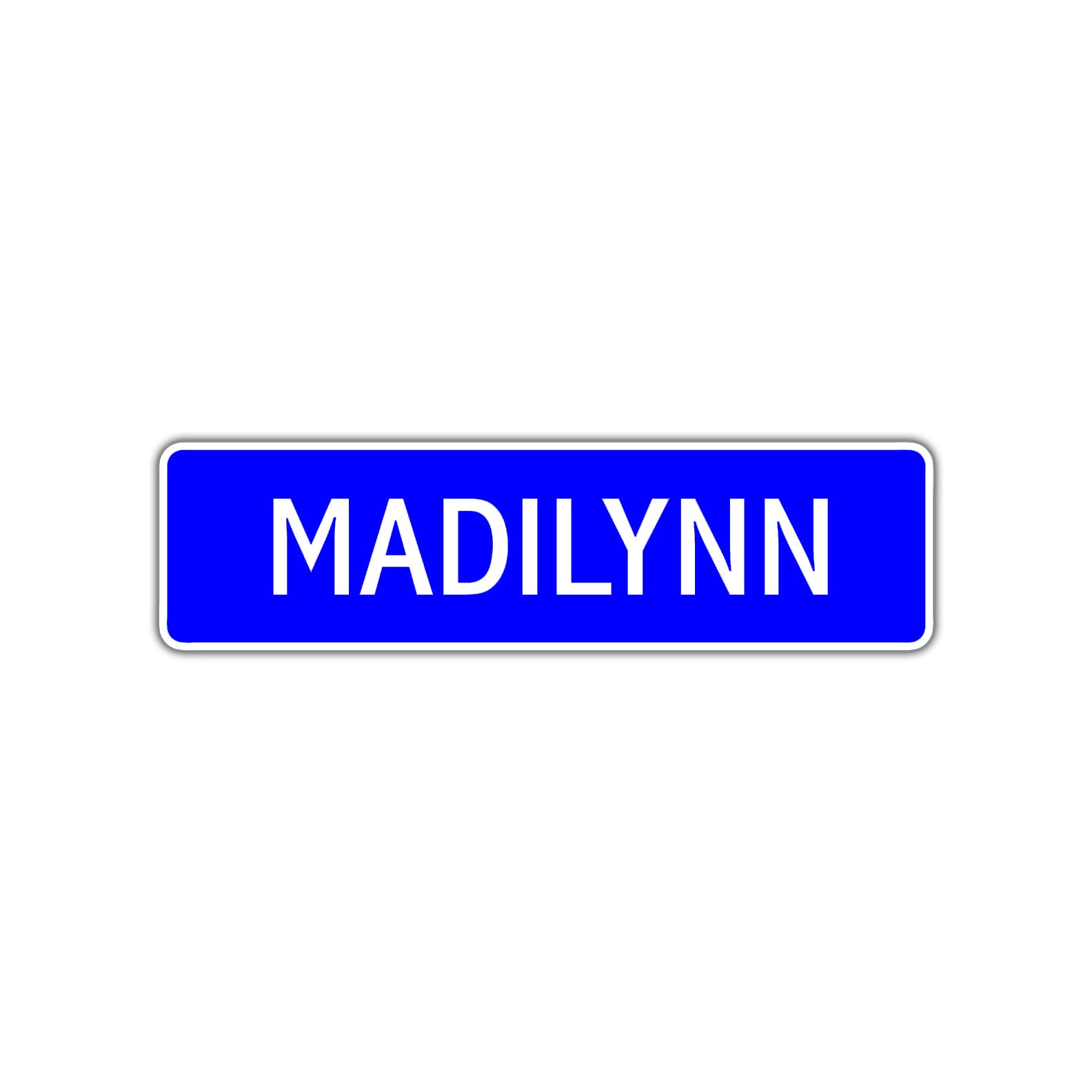 Madilynn Street Sign Plate