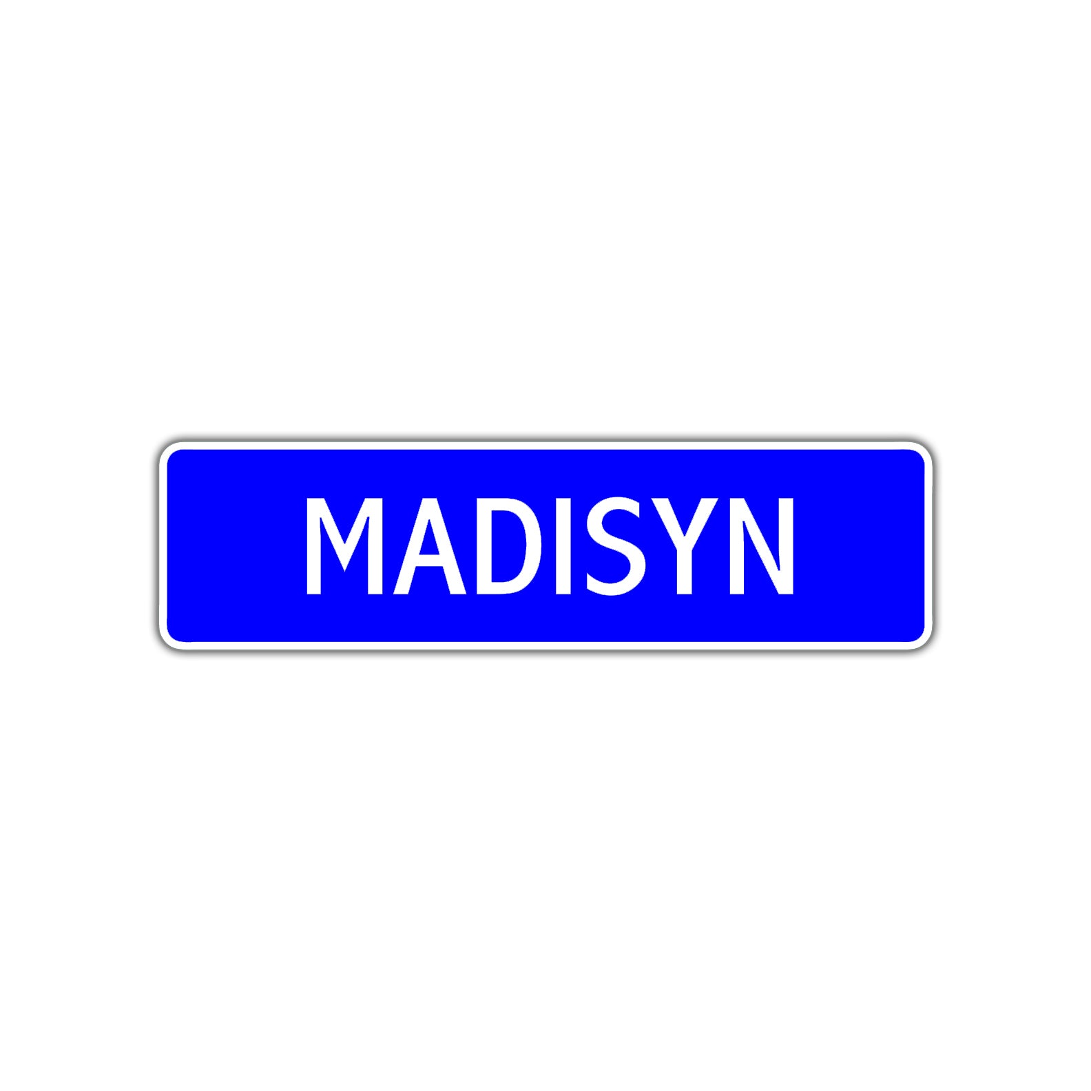 Madisyn Street Metal Sign Plate