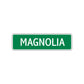 Magnolia Street Sign Plate