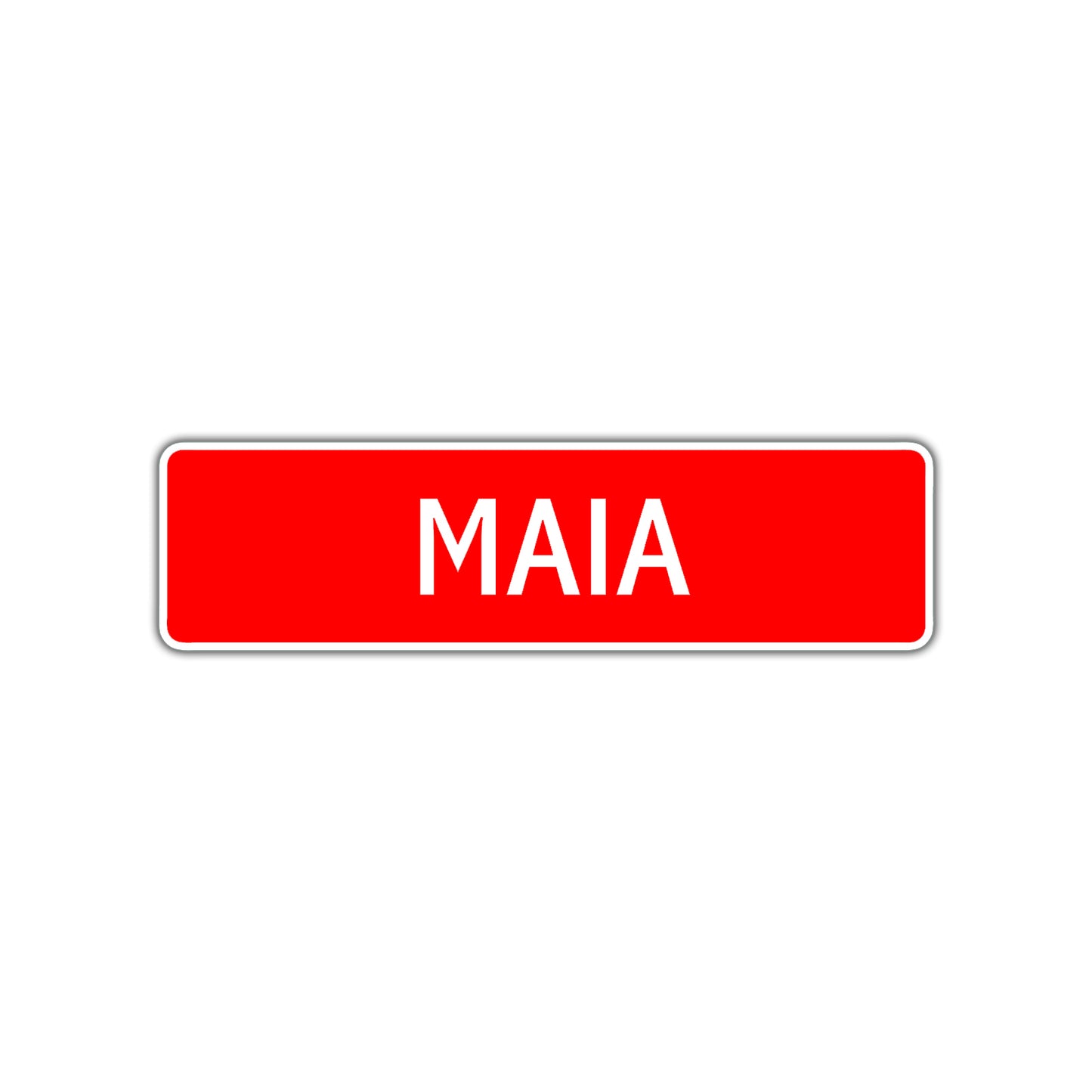 Maia Street Sign