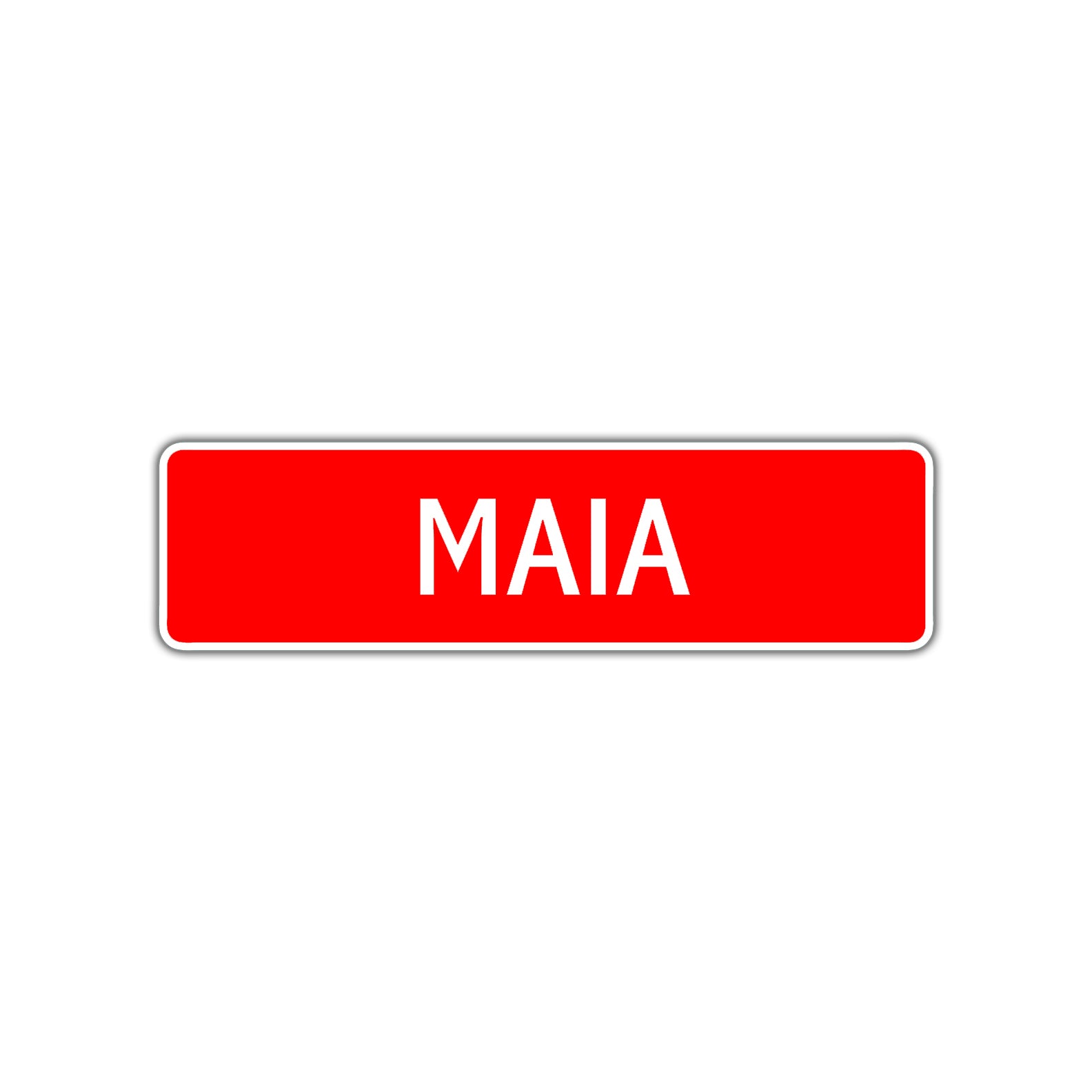 Maia Street Sign