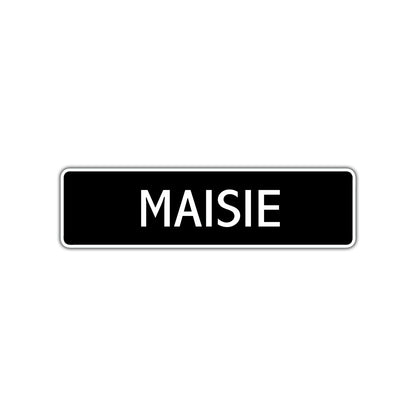 Maisie Street Metal Sign  