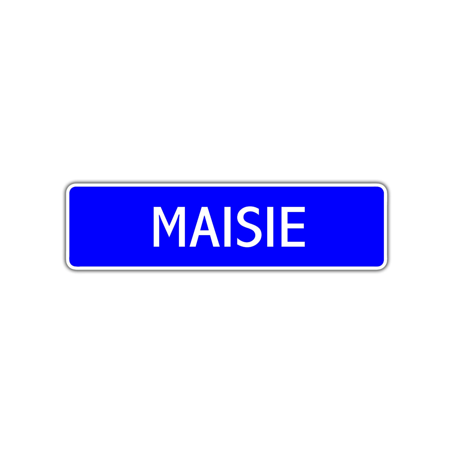Maisie Street Metal Sign Plate