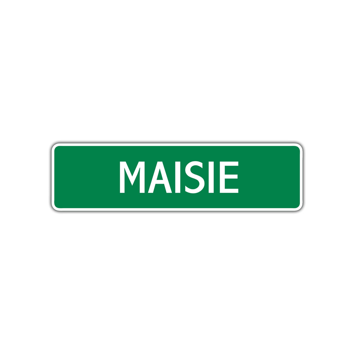 Maisie Street Sign Plate