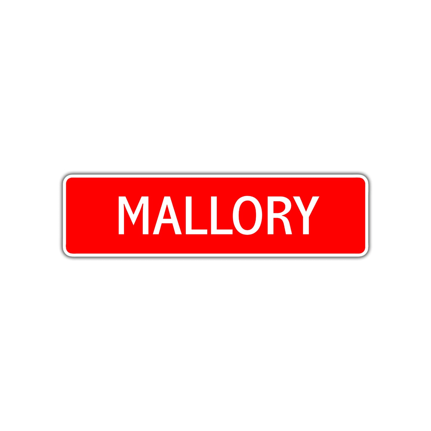 Mallory Street Sign