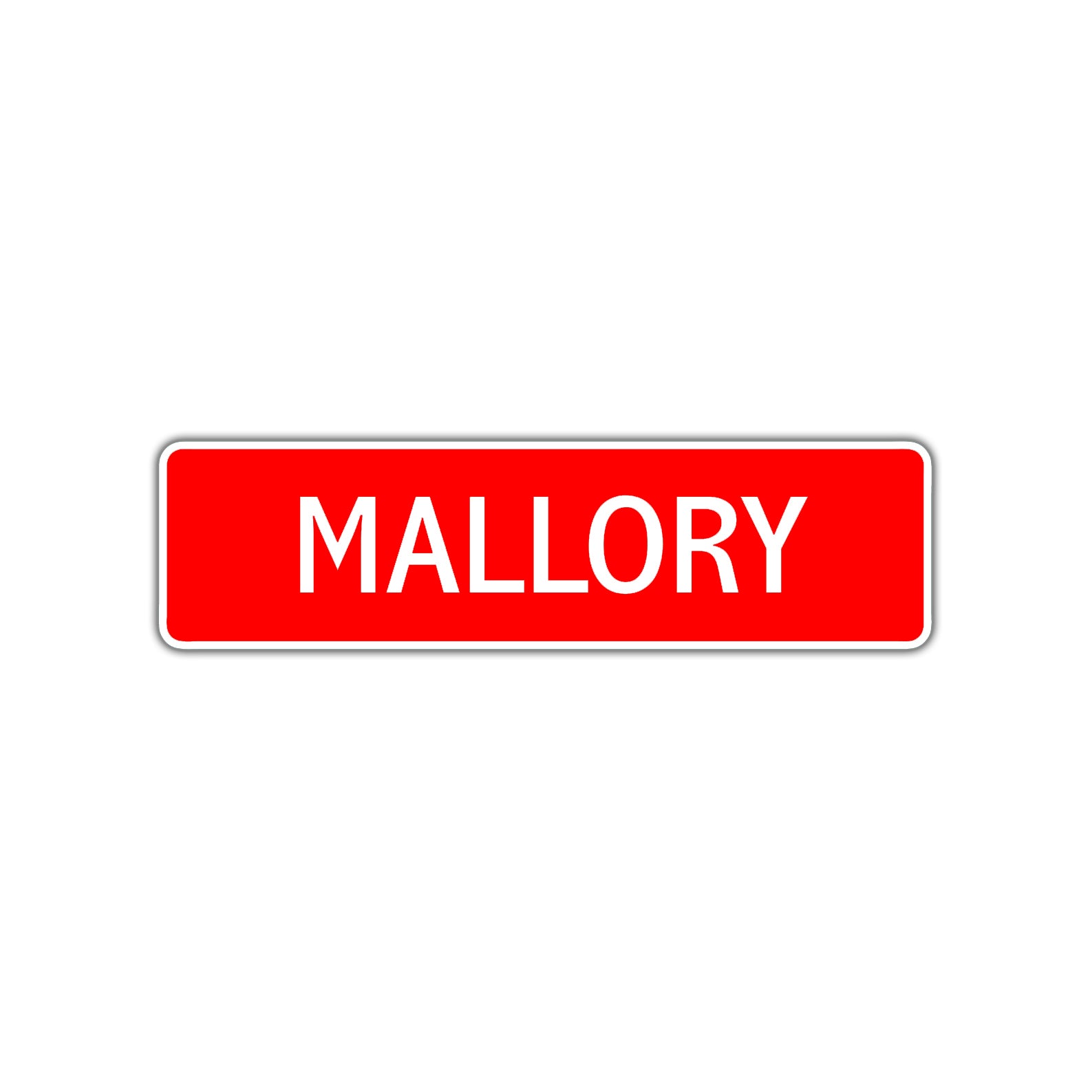 Mallory Street Sign