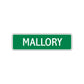 Mallory Street Sign Plate