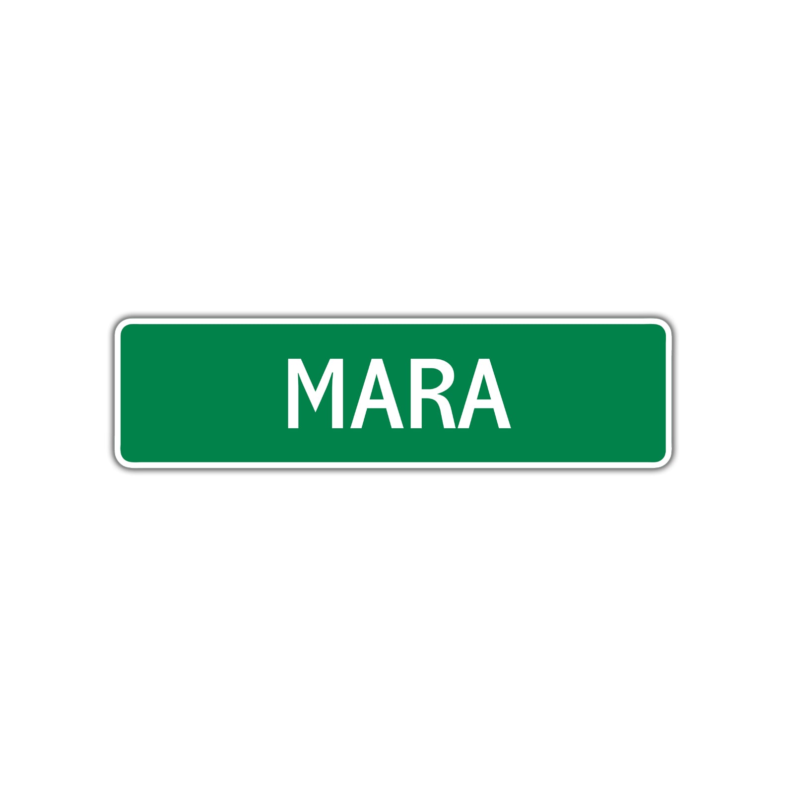 Mara Street Sign 