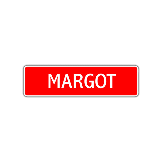 Margot Street Sign