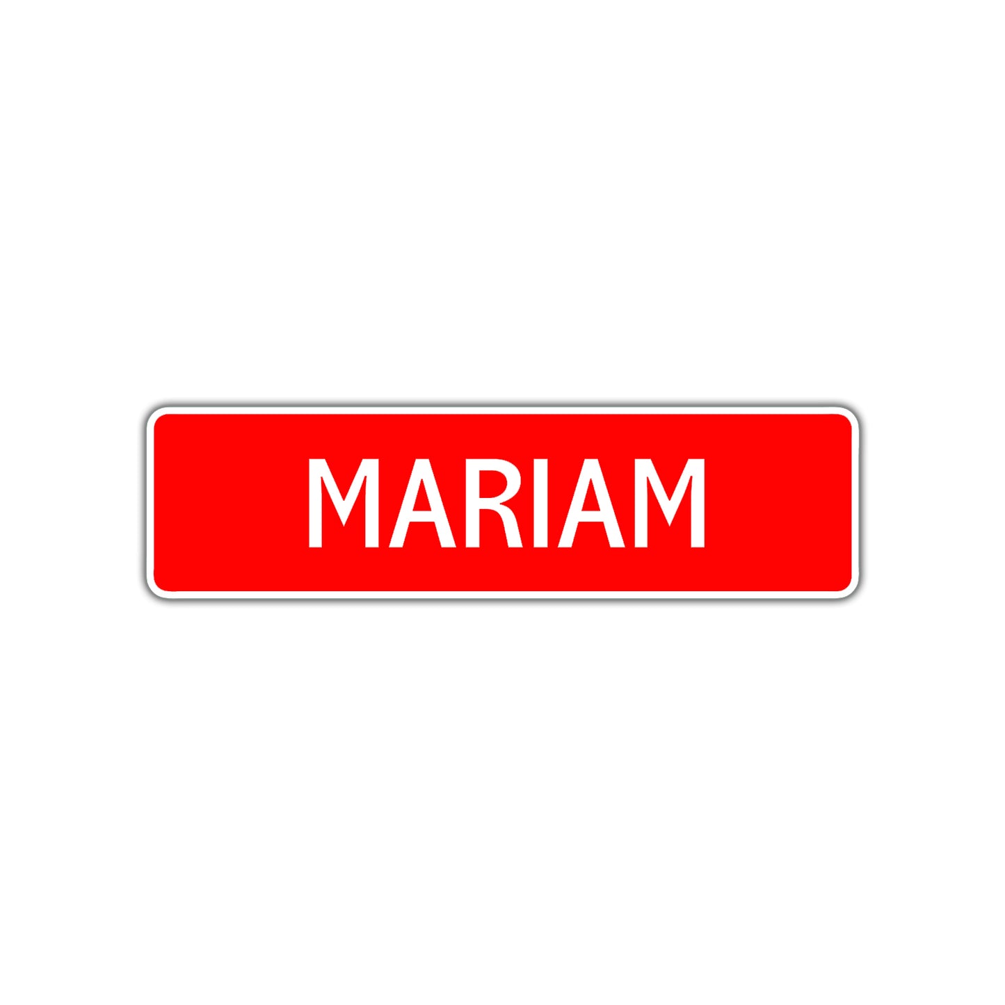 Mariam Street Sign