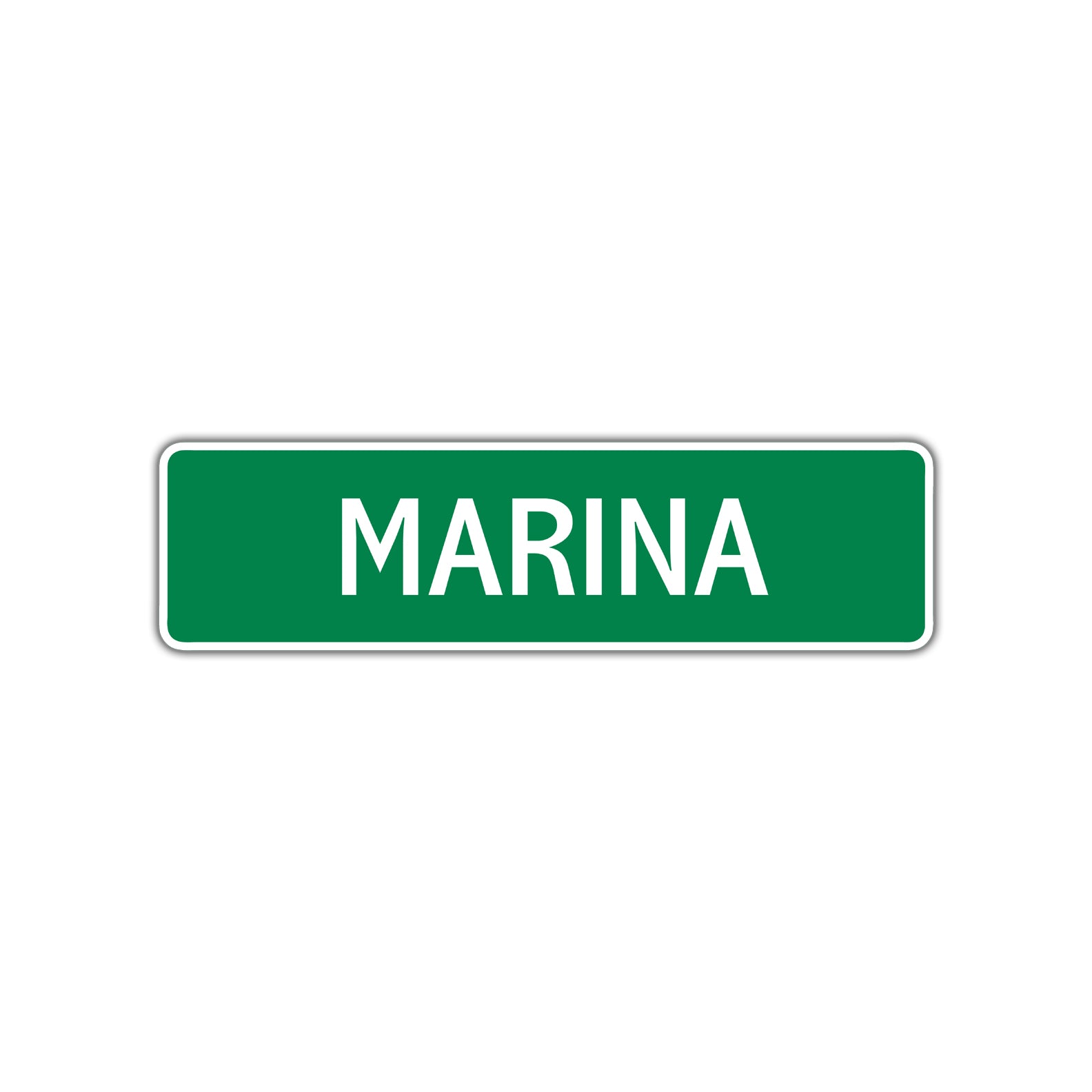 Marina Street Sign 