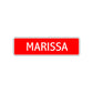Marissa Street Sign