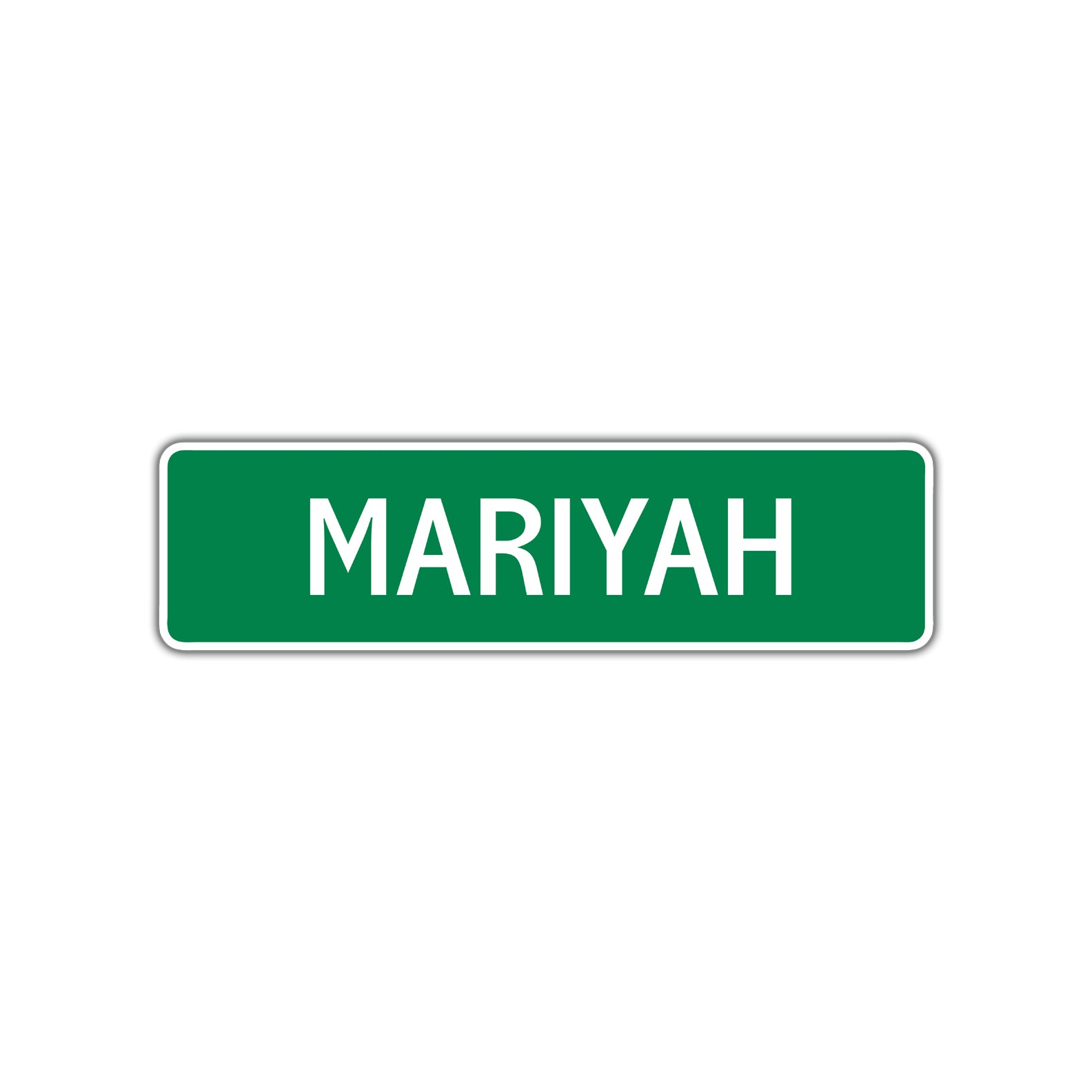 Mariyah Street Sign