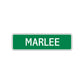 Marlee Street Sign Plate