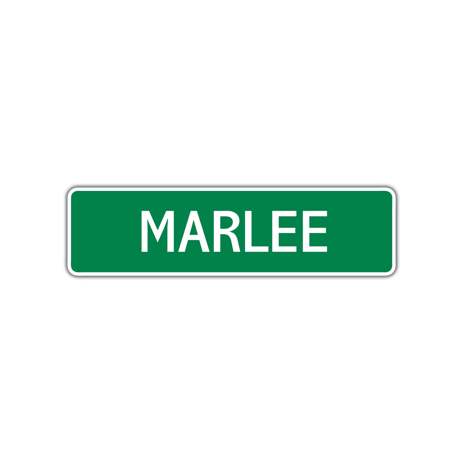 Marlee Street Sign Plate