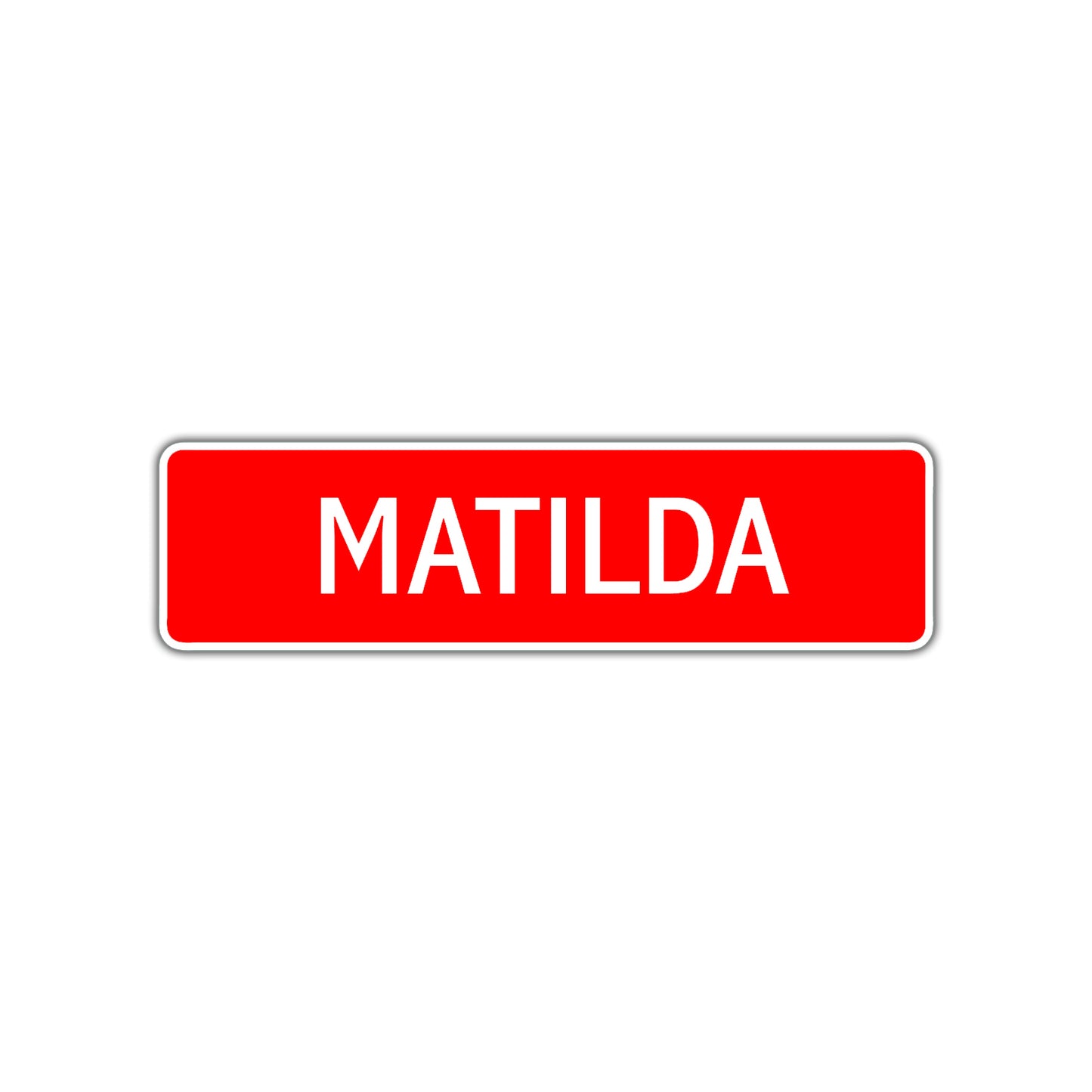 Matilda Street Sign