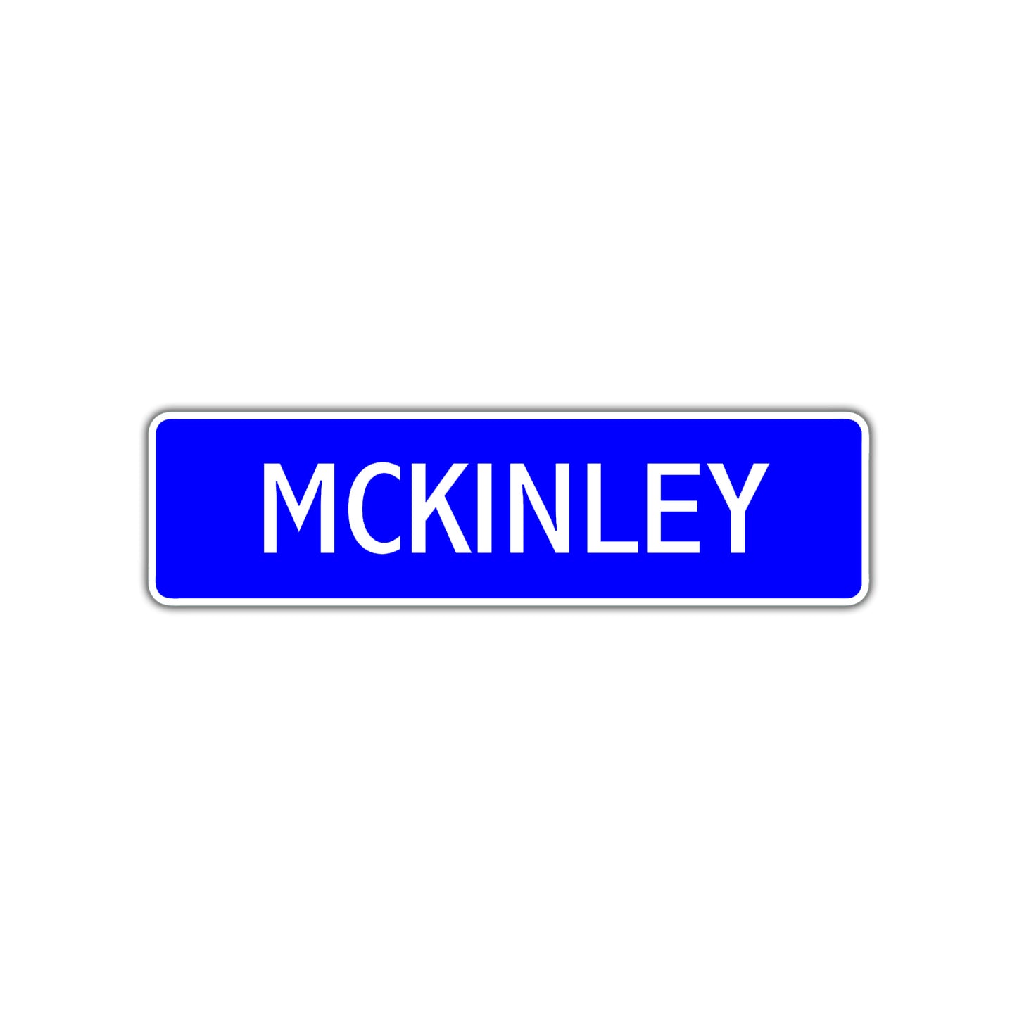 Mckinley Street Metal Sign