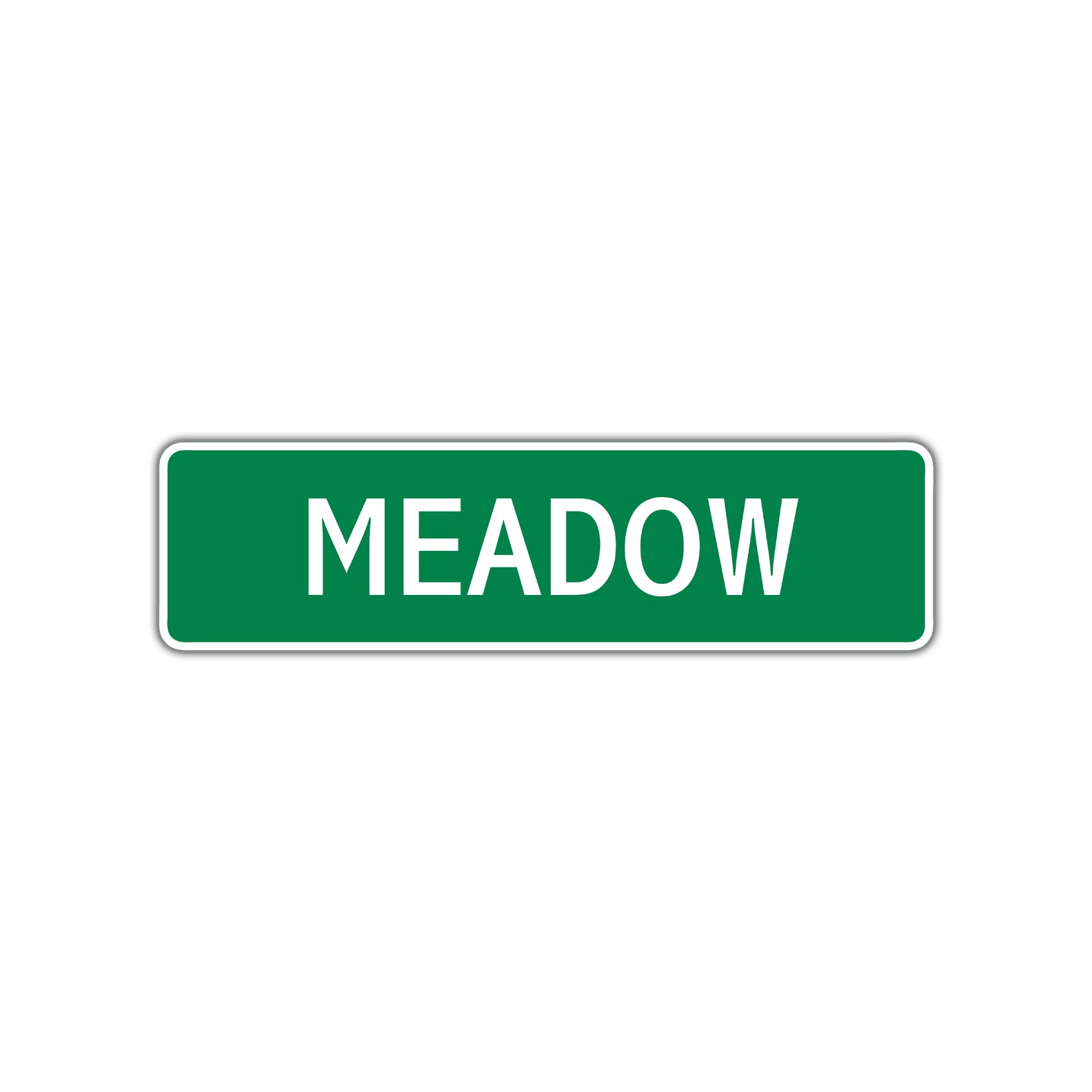 Meadow Street Sign