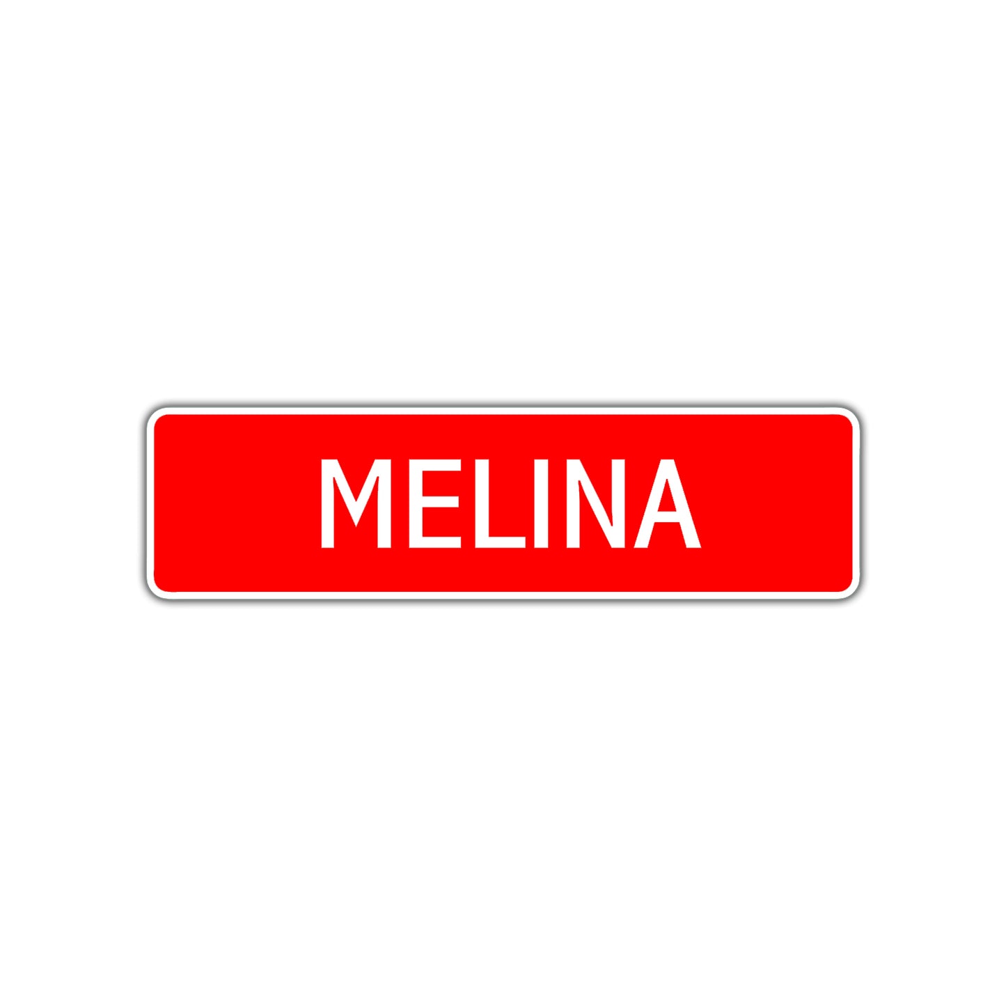 Melina Street Sign