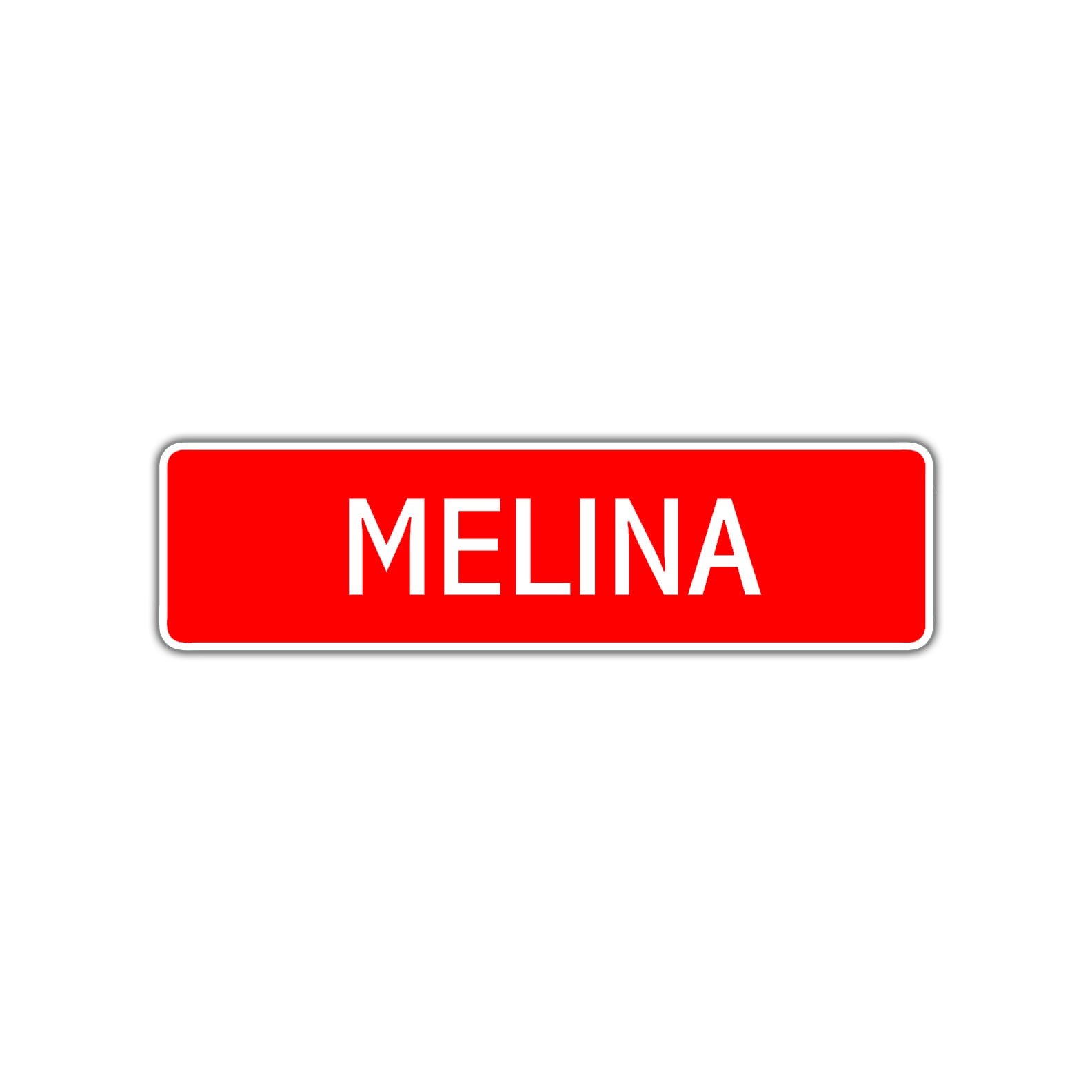 Melina Street Sign