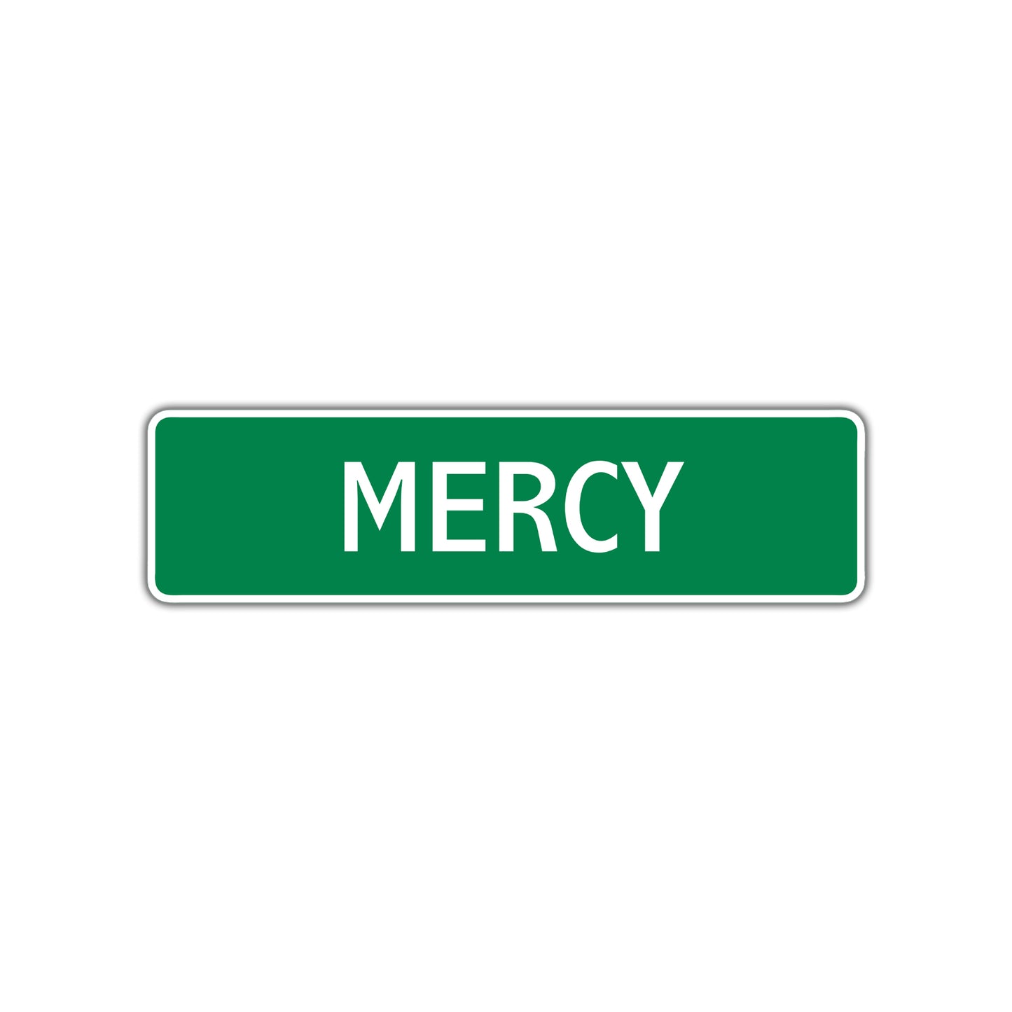 Mercy Street Sign 