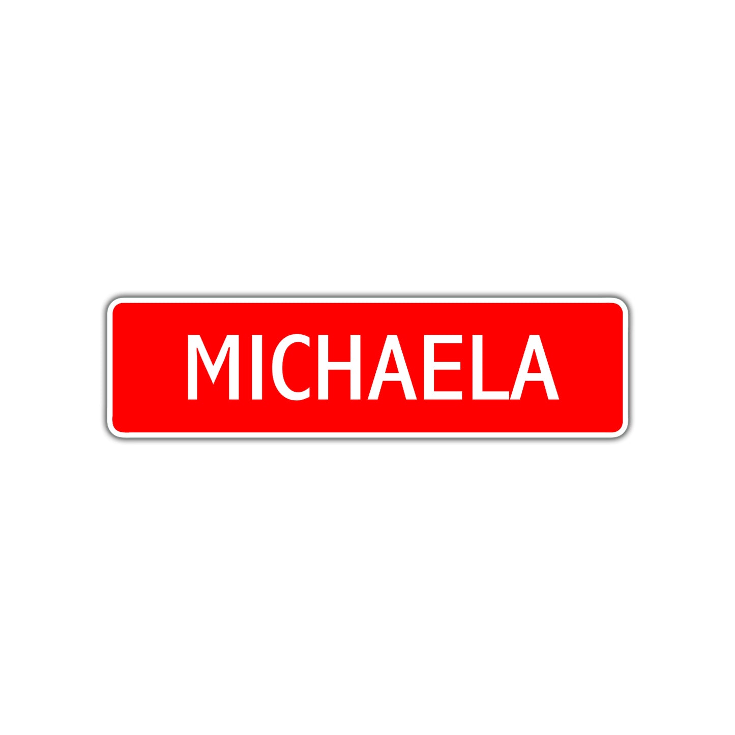 Michaela Street Sign