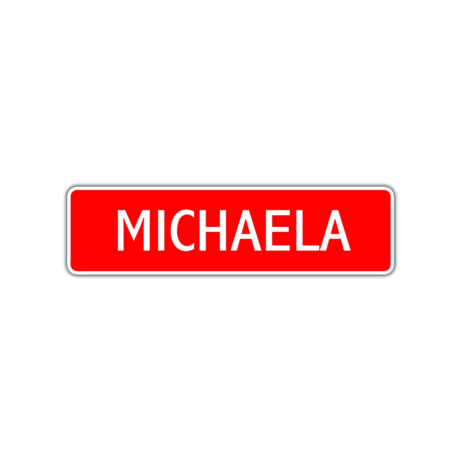 Michaela Street Sign