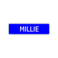 Millie Street Metal Sign Plate