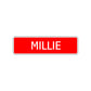 Millie Street Sign