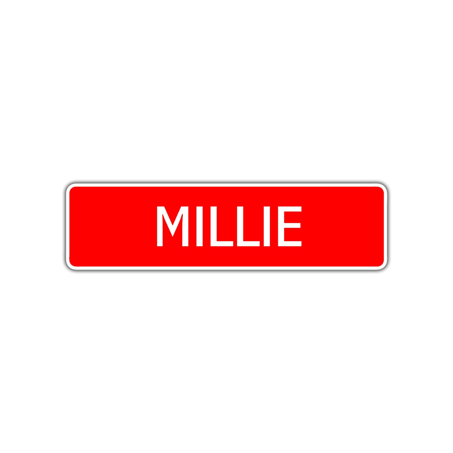 Millie Street Sign