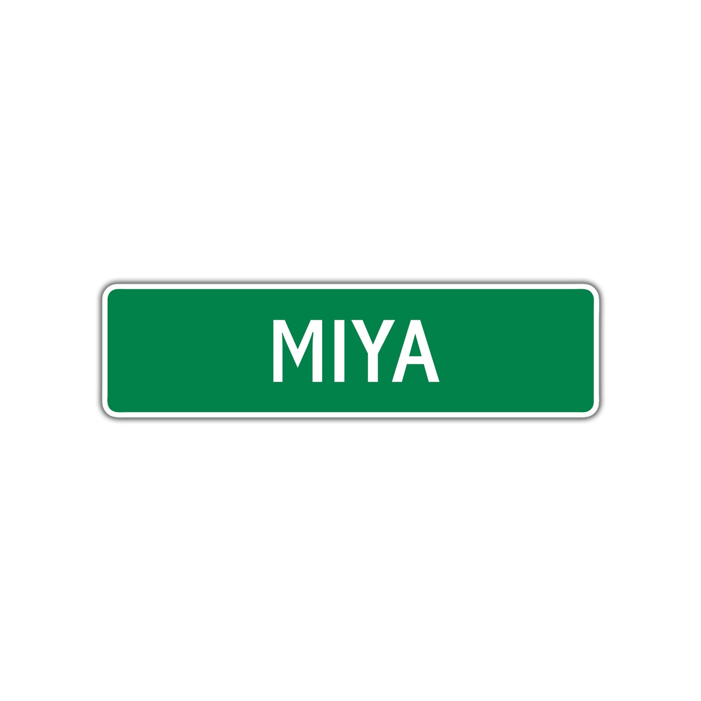 Miya Street Sign 