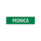 Monica Street Sign Plate