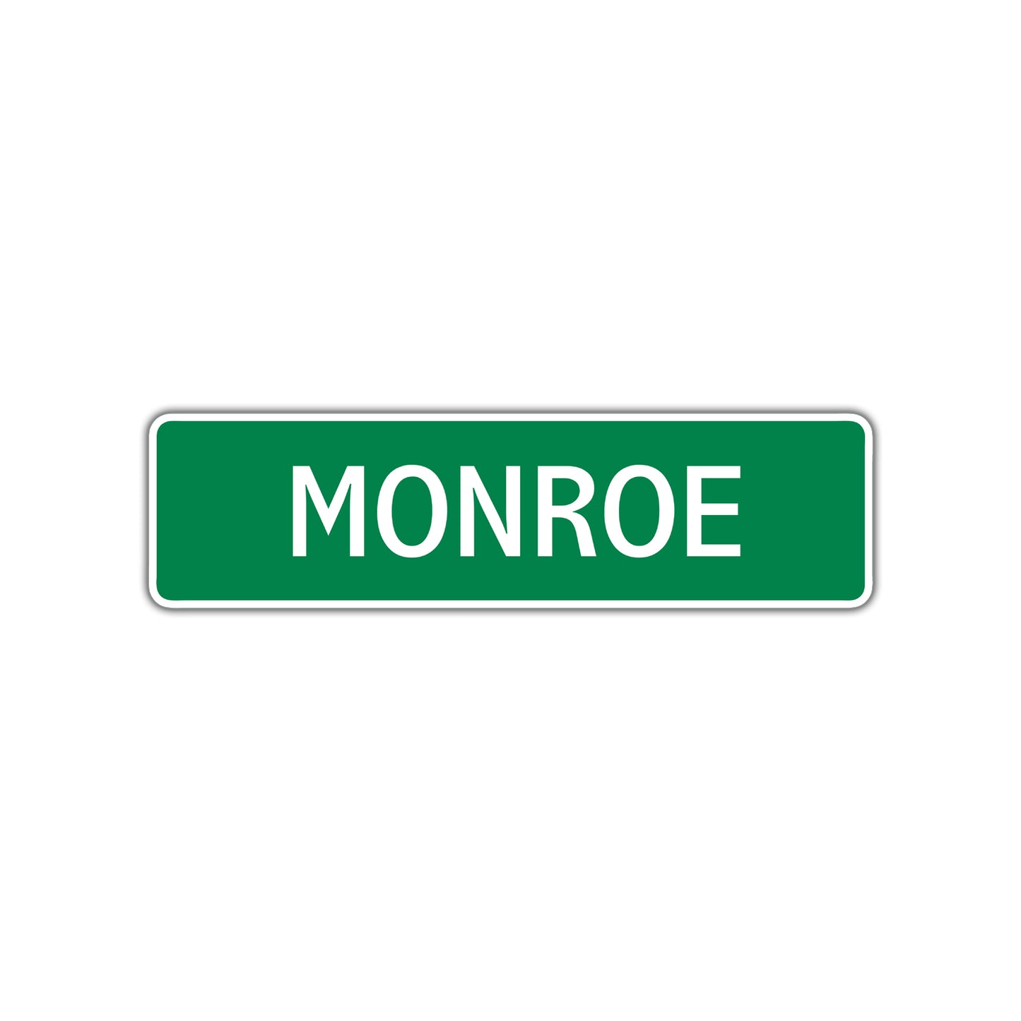 Monroe Street Sign