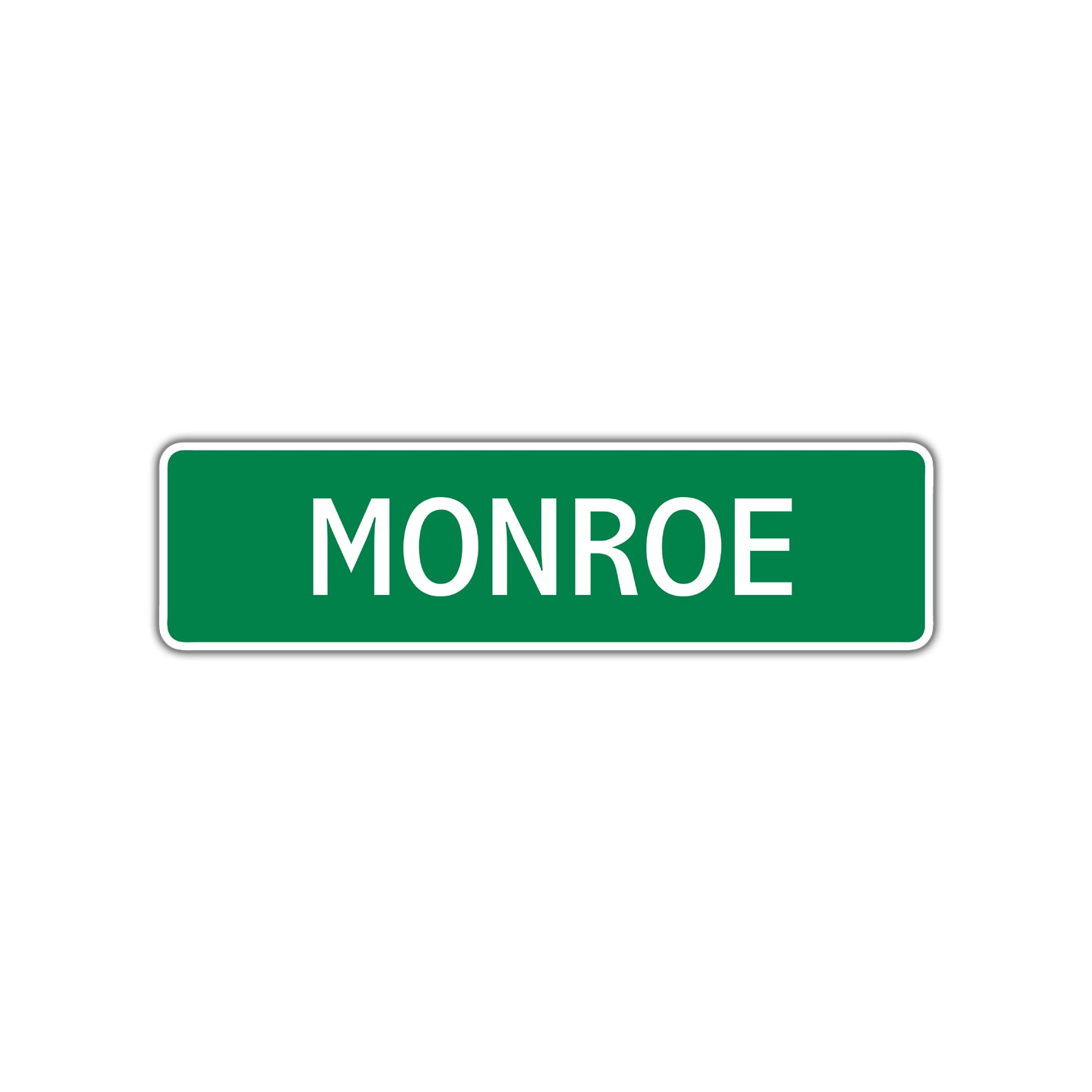 Monroe Street Sign